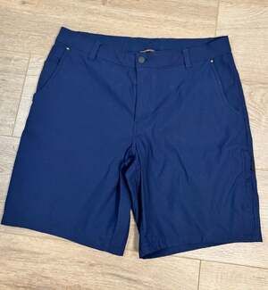 Merrell Get Outside Performance Hiking Shorts Men's Size 36 Navy Blue